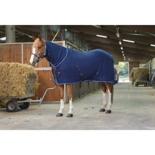 Derka polarowa Riding World "Fleece Sheet Combo" - rozm. 115 cm  - WYSYŁKA 48H
