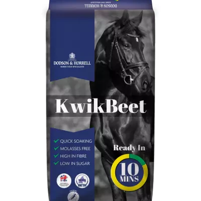DODSON & HORRELL KwikBeet 20kg niskocukrowe, niemelasowane wysłodki buraczane