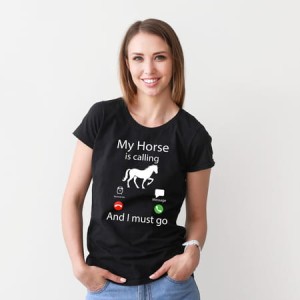 Koszulka T-shirt York Horses Calling dziecięca