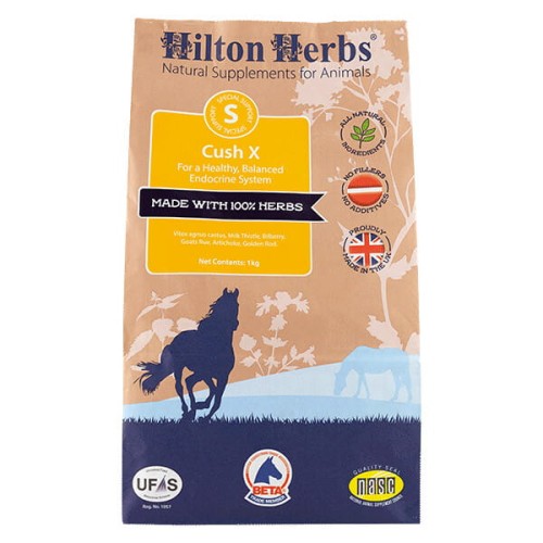Hilton Herbs Cush X Support 1kg dla koni z syndromem Cushinga i po ochwacie