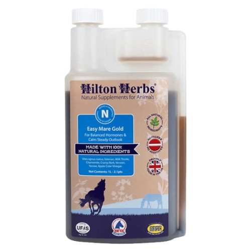 Hilton Herbs Easy Mare Gold 1l wsparcie systemu nerwowego nadwrażliwych klaczy