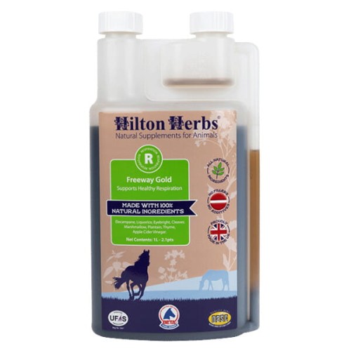 Hilton Herbs Freeway Gold 1l syrop na układ oddechowy