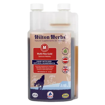 Hilton Herbs Multiflex Gold 1l ochrona stawów, wsparcie aparatu ruchu u koni