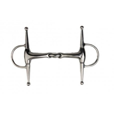 Wędzidło z wąsami METALAB OVAL