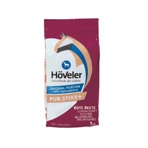 HOVELER ORGINAL PUR.STIXX + ROTE BEETE 1kg cukierki dla koni buraczkowe