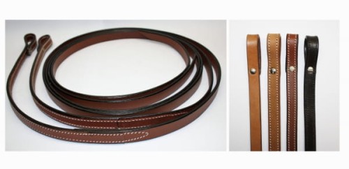 Wodze westernowe "Leather " 