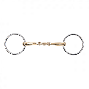 Wędzidło podwójnie łamane KAUGAN®-SHAPED 14 MM