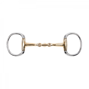 Wędzidło podwójnie łamane  KAUGAN-SHAPED 14 MM