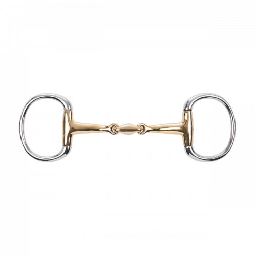 Wędzidło podwójnie łamane  KAUGAN-SHAPED 14 MM