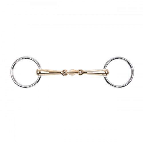 Wędzidło podwójnie łamane KAUGAN® 14 MM