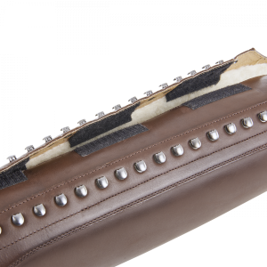 Oficerki LAVAL, PURE WOOL, BRAUN