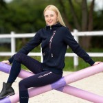 Bluza Horsenjoy Destiny z zamkiem  