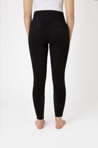 Bryczesy damskie z wysokim stanem, z silikonowym lejem Horze Mira