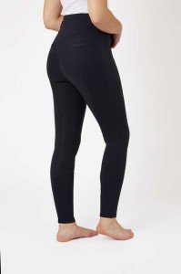 Bryczesy damskie z wysokim stanem, z silikonowym lejem Horze Mira