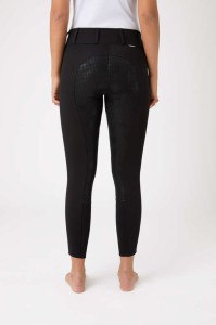 Bryczesy  z pełnym lejem silikonowym Horze "Grand Prix Thermo Softshell FS"