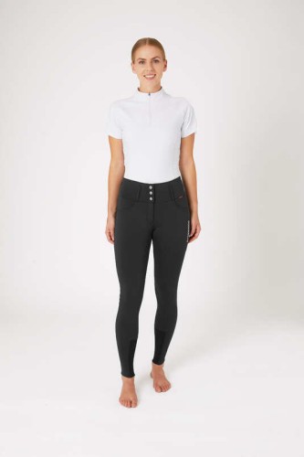 Damskie bryczesy denimowe z wysokim stanem i pełnym lejem B Vertigo