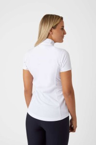 Koszulka jeździecka konkursowa z krótkimi rękawami Horze Blair