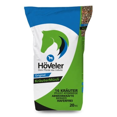 HOVELER Krauter Musli 20kg - musli ziołowe bez owsa