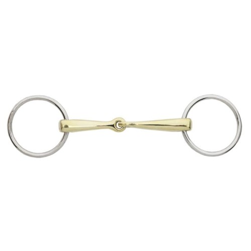 Wędzidło pojedynczo łamane "KavalBit" 12 mm