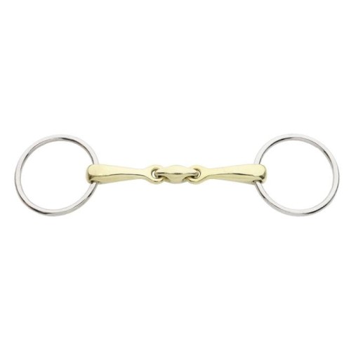 Wędzidło podwójnie łamane "KavalBit"- Lock Up, 12 mm