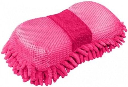 Gąbka z myjką do kąpieli konia