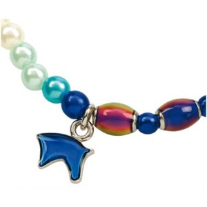 Bransoletka HR z końmi i perełkami