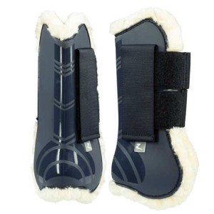 Ochraniacze Horze "Caliber Tendon" z futerkiem