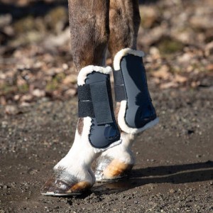 Ochraniacze Horze "Caliber Tendon" z futerkiem