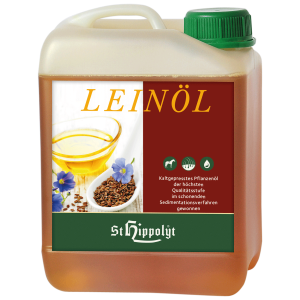 ST HIPPOLYT Leinol 2,5l olej lniany dla koni