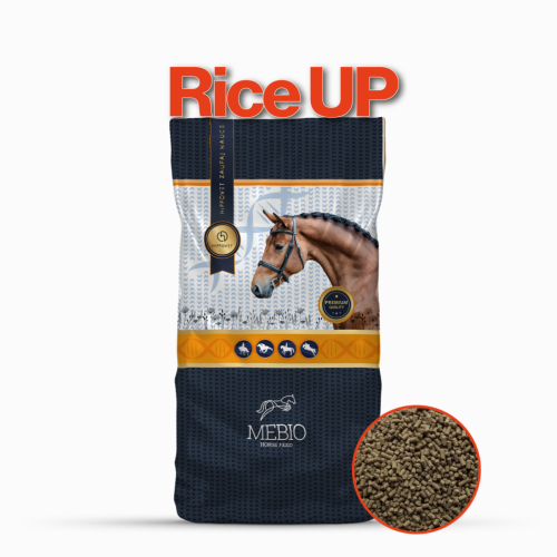 MEBIO Rice Up 15kg otręby ryżowe dla koni sportowych
