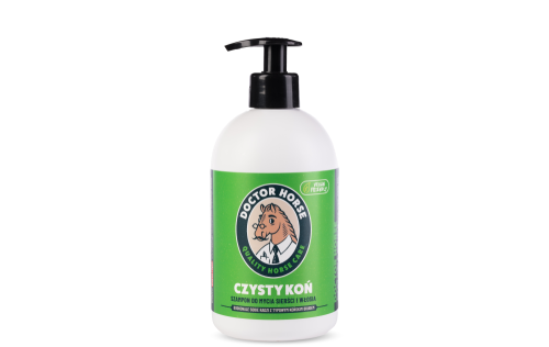 DOCTOR HORSE Czysty Koń 500ml szampon dla koni - WYSYŁKA 48H