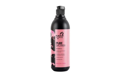 BLACK HORSE PURE SHOWER 500ml szampon pielęgnacyjny dla koni