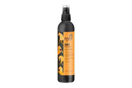 BLACK HORSE DRY HOOF SPRAY 250ml spray do strzałki i podeszwy kopyta