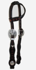 Ogłowie westernowe na jedno ucho