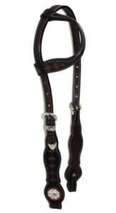 Ogłowie westernowe na jedno ucho