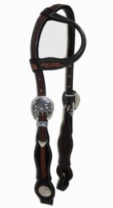 Ogłowie westernowe na jedno ucho