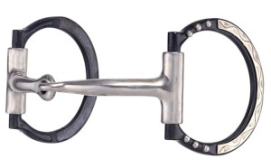 Wędzidło westernowe AHE Curved Show Snaffle Bit 