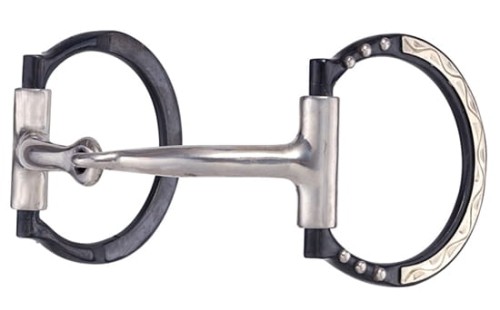 Wędzidło westernowe AHE Curved Show Snaffle Bit 