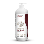 OVER HORSE White Horse Shampoo 1l szampon dla siwych i jasnych koni 
