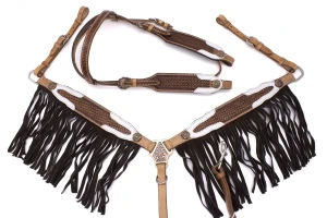 Zestaw westernowy ogłowie + napierśnik 