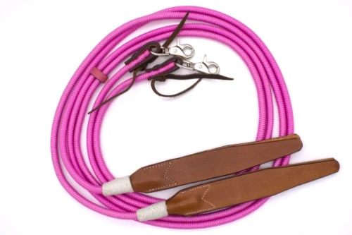 Wodze westernowe antypoślizgowe łączone nylonowe