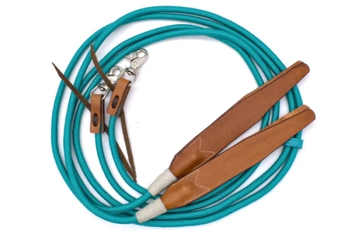 Wodze westernowe antypoślizgowe łączone nylonowe