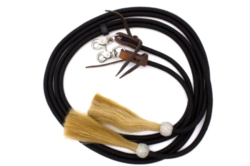 Wodze westernowe okrągłe nylonowe