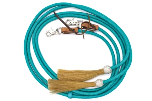 Wodze westernowe okrągłe nylonowe