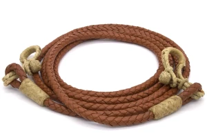 Wodze westernowe plecione łączone