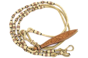 Wodze westernowe typu ROMAL ze surowej skóry