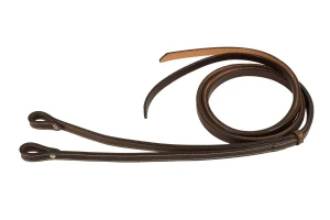 Wodze westernowe łączone skórzane 5/8, 16 mm długie 210cm