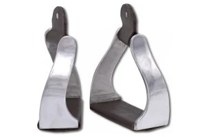 Strzemiona westernowe aluminiowe skręcone 