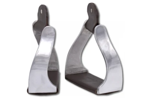 Strzemiona westernowe aluminiowe skręcone 