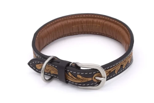 Skórzana obroża dla psa